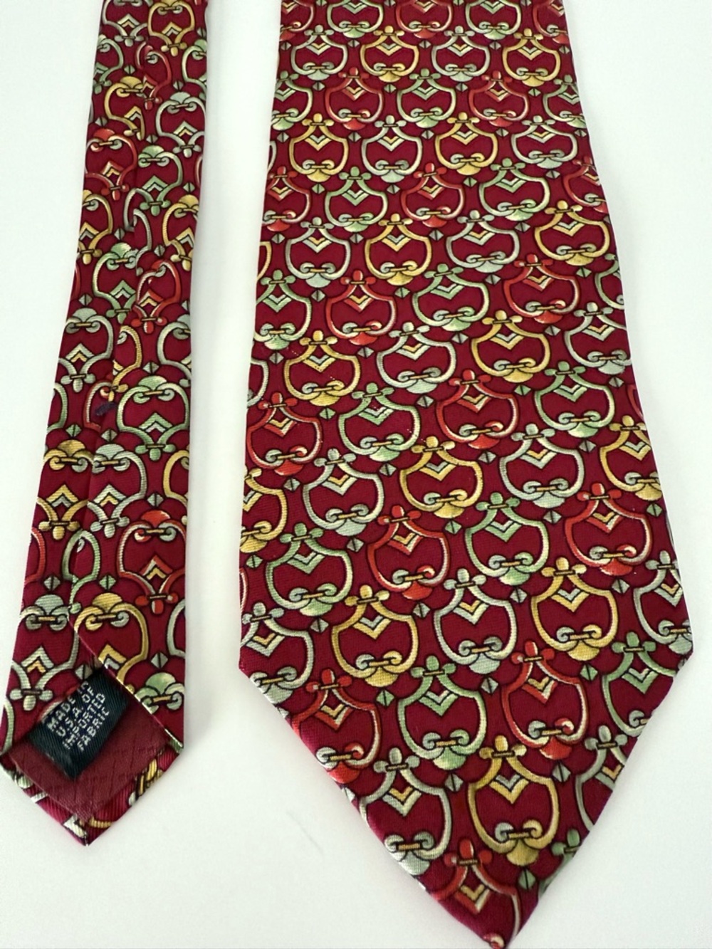 Vintage Christian Dior Monsieur men's Silk Tie